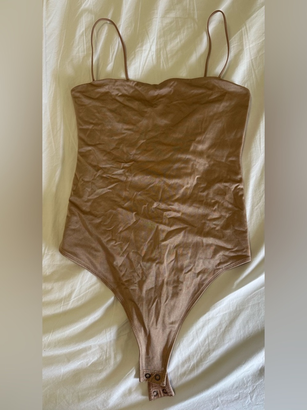 Abercrombie & Fitch women’s brown Bodysuit with Thin Straps size XS